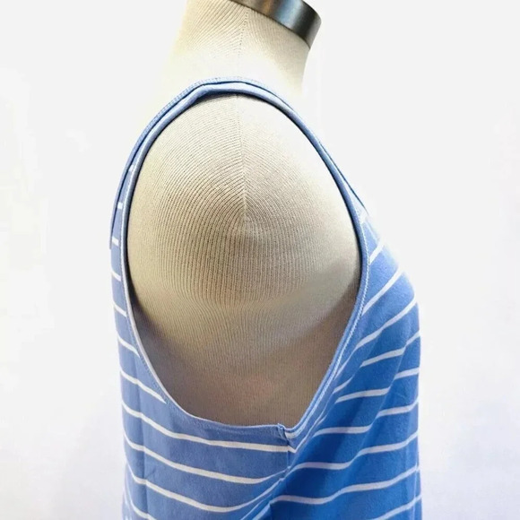 NWT SO GOODS FOR LIFE Juniors Sleeveless Pullover Round Neck Tank Top Striped XL - Picture 4 of 10